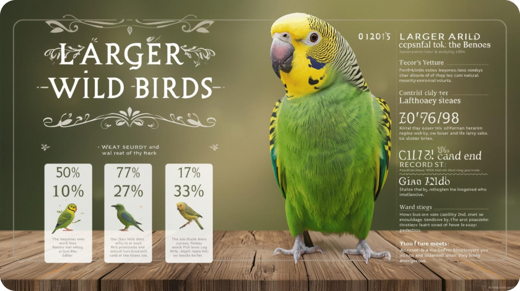 Majestic eagle and other large wild birds in flight, symbolizing long lifespans and record-holding bird species in the wild.