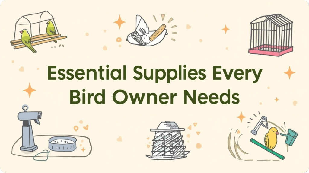  Infographic on selecting the ideal pet bird based on lifestyle preferences and care requirements.