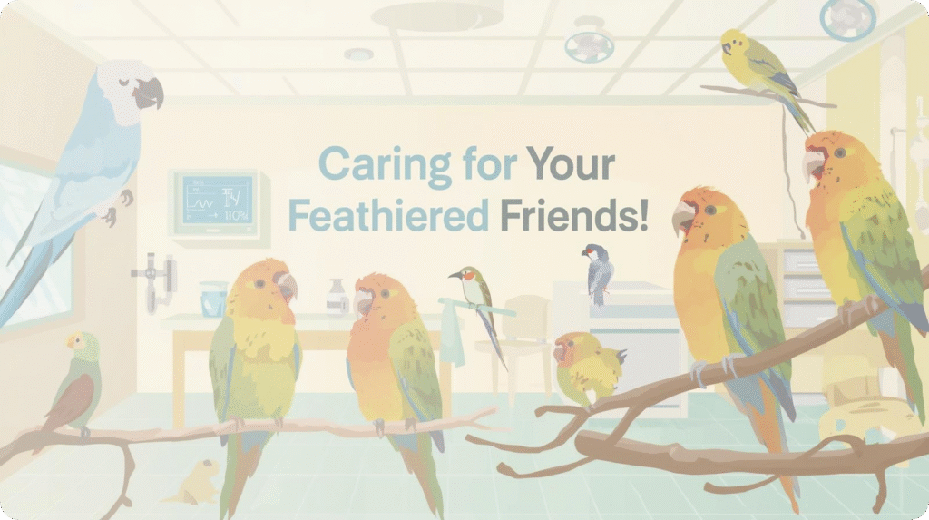 A person gently feeding a colorful bird, showcasing the joy of caring for pet birds in a nurturing environment.